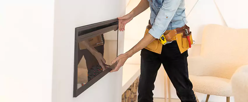 Metal Fireplace Installation in Bay Point, California