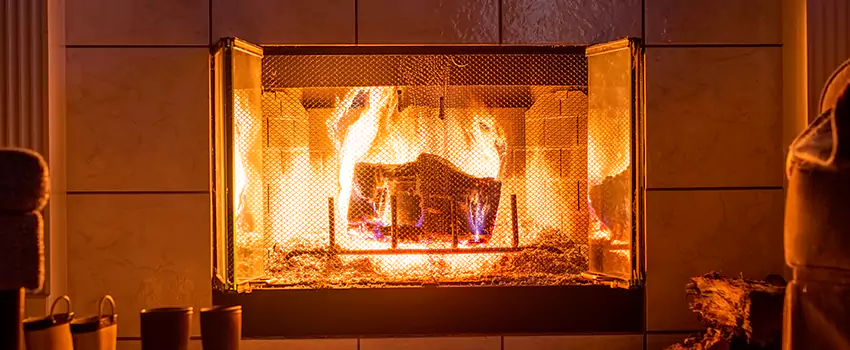 Mendota Hearth Landscape Fireplace Installation in Bay Point, California