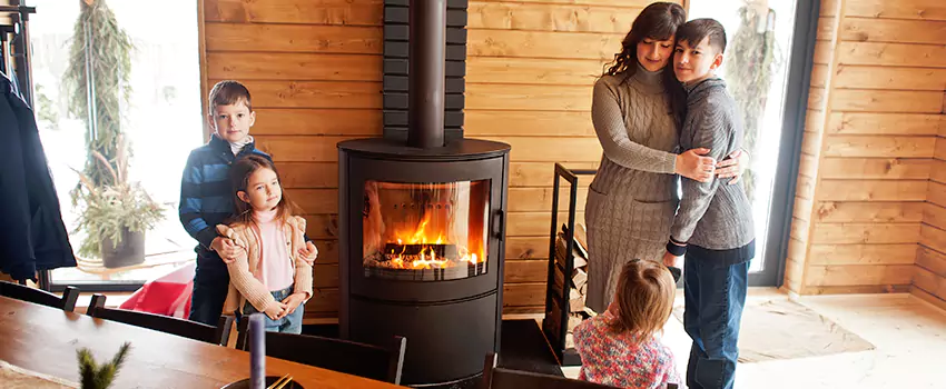 Morso Cast Iron Fireplace Insert Installation in Bay Point, California
