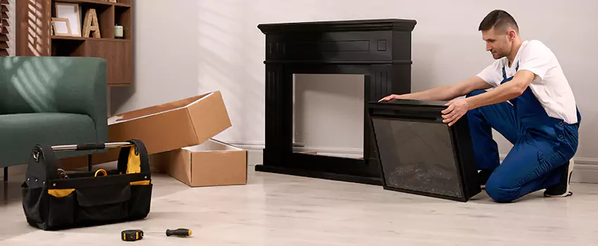 Old Rusted Metal Fireplace Repair And Replacement in Bay Point, CA