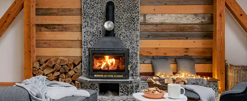 Thelin Hearth Products Direct Vent Gas Stove Fireplace Inspection in Bay Point, California